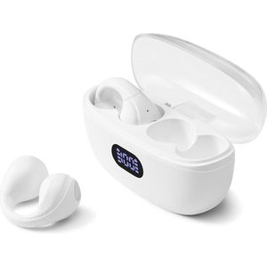 Draadloze Oorclip Hoofdtelefoon met Bluetooth 5.3 - Waterdichte Oordopjes voor Sport en Muziek - HiFi Geluid