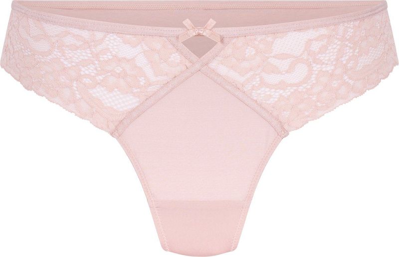 Hunkemöller Dames Lingerie Cheekini Liloye - Roze - maat XS