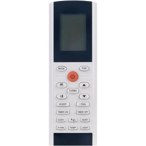 Geschikt voor Universele vervangingsafstandsbediening voor airconditioners voor de modellen YACIFBI, YAC1FB, YACIFB, YAC1FB6 en YAC1FB9.