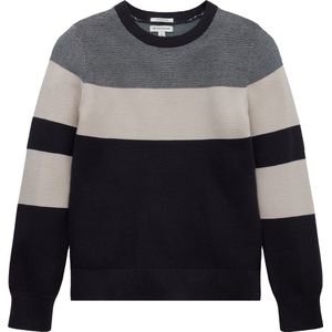 TOM TAILOR structured knit pullover Jongens Vest - Maat 152