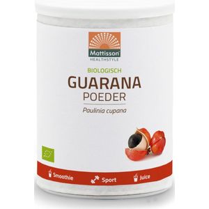 Mattisson - Biologische Guarana poeder - 125 Gram