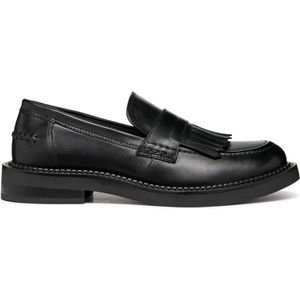 GEOX - Serilda - Loafers - Zwart - Leer