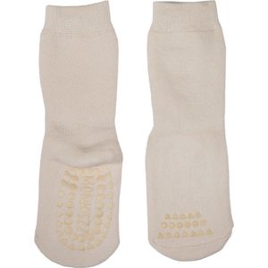 Monkiezz® antislip babysokken | crème | 1 paar | beige | 1-3 jaar