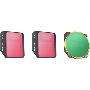 50CAL Drone 3-mix Camera Lens Filter set (CPL+ND8+ND16) - geschikt voor DJI Mavic 3 - Verstelbaar - Duits optisch glas - waterdicht en krasbestendig