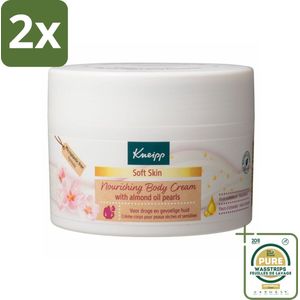 Kneipp - Body crème - Soft Skin - Amandelbloesem - 200 ml - Voordeelverpakking - 2 stuks - Hydraterende crème - Zachte huid