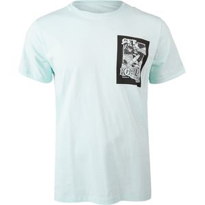 Brunotti Waterworld Heren T-shirt - Groen, Blauw - XL