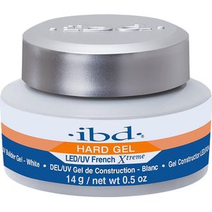 ibd - Hard Gel - LED/UV Builder Gel - Intense White - 14 gr