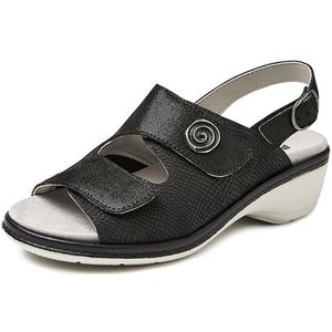 Bighorn 4977 Zwart Sandalen Dames