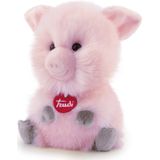 Trudi - Fluffy Varken - Pluche Knuffel - Ca. 20 cm Maat S - Voor jongens en meisjes - Roze S-29196