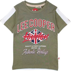 Lee Cooper Shirtje Lee Cooper groen Kids & Kind Jongens - Maat: 110/116