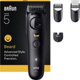 Braun Baardtrimmer Series 5 BT5520 + 4 Tools - 40 Lengtes - Scherp Scheerblad - Zwart