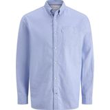 Jack&jone - Jjoxford Detail Hirt - Blauw - Overhemd