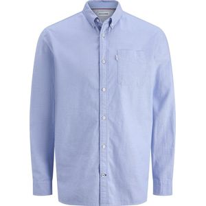 Jack&jone - Jjoxford Detail Hirt - Blauw - Overhemd