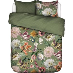 ESSENZA - Filou - Dekbedovertrek - Forest green - Lits-Jumeaux - 240x200/220 cm