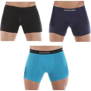 Embrator 3-stuks mannen Boxershort mix maat 3XL
