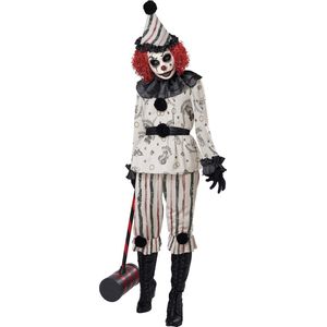 CALIFORNIA COSTUMES - Spookachtig clown kostuum voor volwassenen - XS