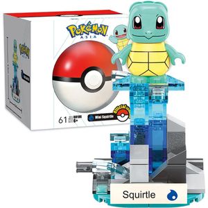 Keeppley Pokémon Mini Squirtle Bouwstenen set Bouw Speelgoed 61 stukjes