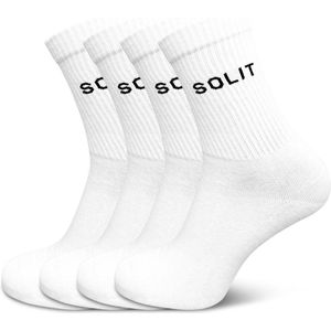 Beste hoge sokken - Sport sokken - 4-paar - 78% katoenen sokken - Maat 35-38 - voor Dames en Heren - Naadloze sokken - crew sokken