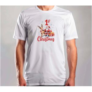 Sneeuwvlokje Eerste Kerst - T Shirt - MerryChristmas - ChristmasVibes - Funny - Sarcasm - VrolijkKerstfeest - Kerstmis - Grappig - Sarcasme