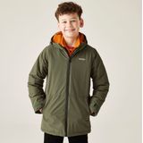 Farbank waterdichte ademende isolerende jas met capuchon voor kinderen