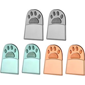 6 Stuks- Toiletdeksel Lifter -toiletdeksel handvat-Toilet accessoires -voor kantoor, school, thuis, hotel