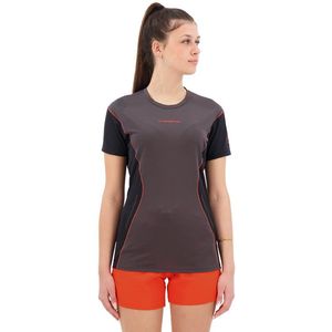 La Sportiva - Resolute - T-shirt - Grijs - Korte Mouwen - Vrouw