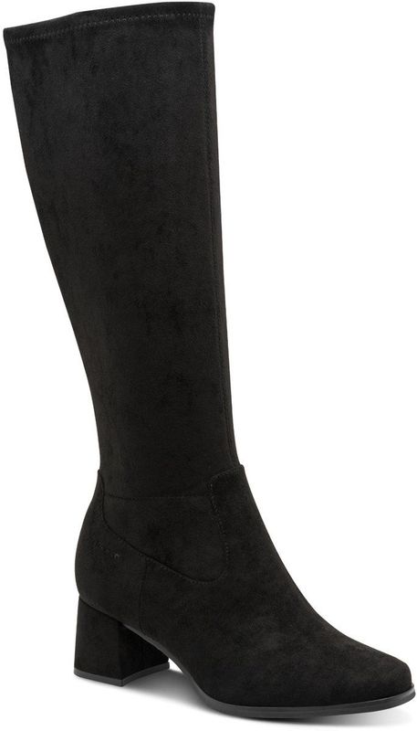 TAMARIS - Comfort Long Boot Heel - Kniehoge Laarzen - Zwart