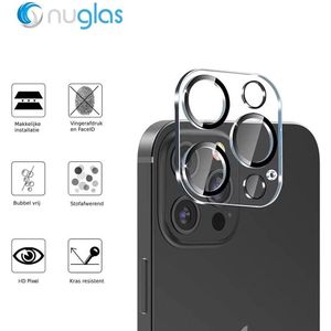 NuGlas Camera Lens Protector iPhone 15 Pro/Pro Max - Tempered Glass