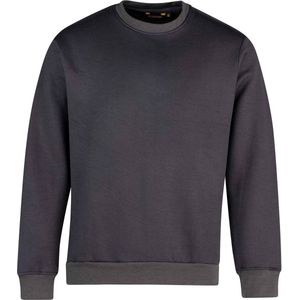 STØRVIK Torino Sweater Ronde Hals - 4 Seizoenen - Heren - Maat 2XL - Antraciet