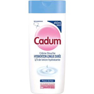 Cadum Navulbare Langhoudende Hydratatie Douchecrème 450 ml