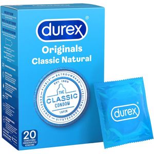 Durex Condooms Classic Natural 20st - 5 Stuks - Voordeelverpakking