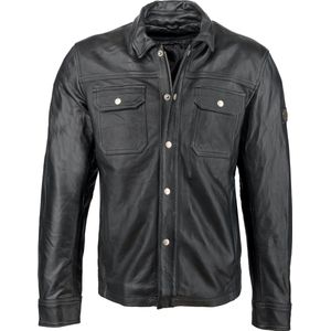 Urban 5884® - Luka - Heren Motorjas - Uitneembare Protectie - Zwart - Rund Leer - Maat M