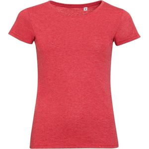 SOLS Dames/dames T-Shirt met Gemengde Korte Mouwen (Heide Rood)
