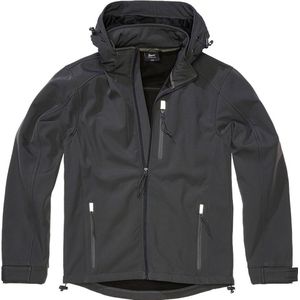 Brandit - Softshell Hurricane Jacket - Grijs - Softshelljack