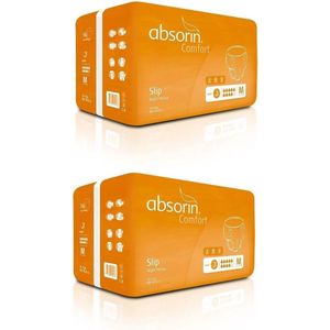 2 x Absorin Slip Night/Heavy - Maat M - 9 Drops - 20 Stuks