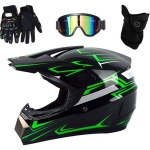 Motorcross Helm - Maat M - Crosshelm - MTB helm - Motor Helm - MTB Kleding - Cross Helm