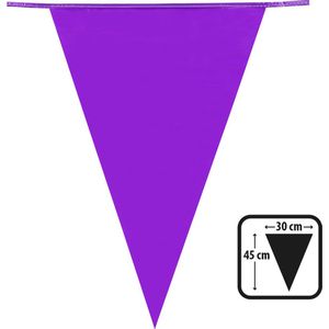 Boland - PE reuzenvlaggenlijn paars Paars - Geen thema - Feestversiering