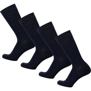 Bamboe Sokken | Anti-zweet Sokken | Naadloze Sokken | 1 Paar - Marineblauw | Maat: 35-38 | Merk: Bamboosa