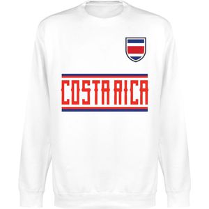Costa Rica Team Sweater - Wit - XL