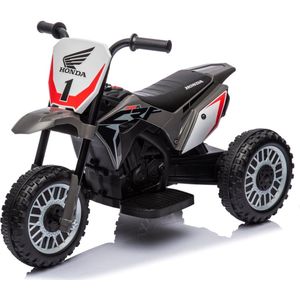 Honda elektrische kindermotor vanaf 18 maanden, elektrische kindermotor, elektrische voertuigen 1x30W, 3km/h (Grijs)