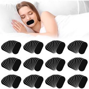 Anti-snurken 120 stuks anti-snurkpleisters, mondtape voor slaap, mondband om te slapen, mondpleisters, snurken stop, neusademhaling, slaap beter ademen