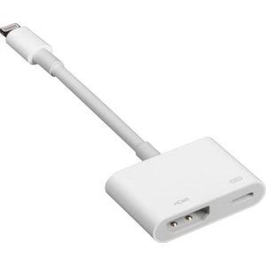 Qost - Lightning naar Digital AV Adapter - HDMI - Geschikt voor iPhone iPad