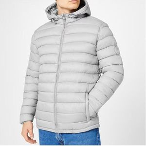 SoulCal Micro Bubble Jacket - In between jacket - Heren - Light grey - maat S