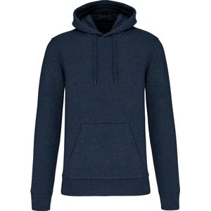 Kariban Ecologische herensweater met capuchon K4027 - French Navy Heather - 3XL