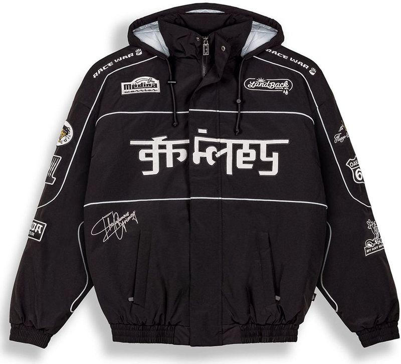 Grimey - Race War - Sweatshirt - Met Rits