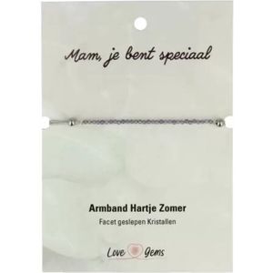 Hartje zomer armband Ioliet - Moederdag