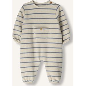 PLAY UP Striped Flame Jersey Jumpsuit X Boxpakken Unisex - Beige - Maat 74