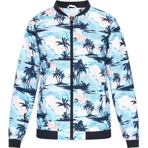 Mo - Bomberjack - Tropische Print - Relaxte Pasvorm