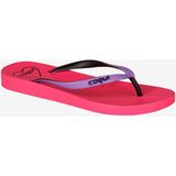 Damesslippers coqui kaja lt. fuchsia/paars 37
