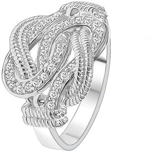 Juwelier Zwartevalk ZILVEREN RING MATTENKLOPPER 21.220-2/16½--